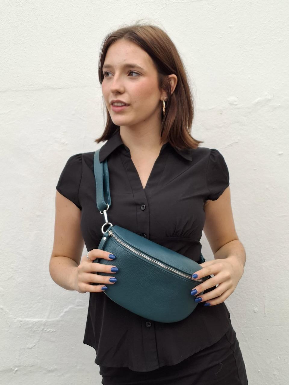 Pebble Leather Bum Bag - Regular Size