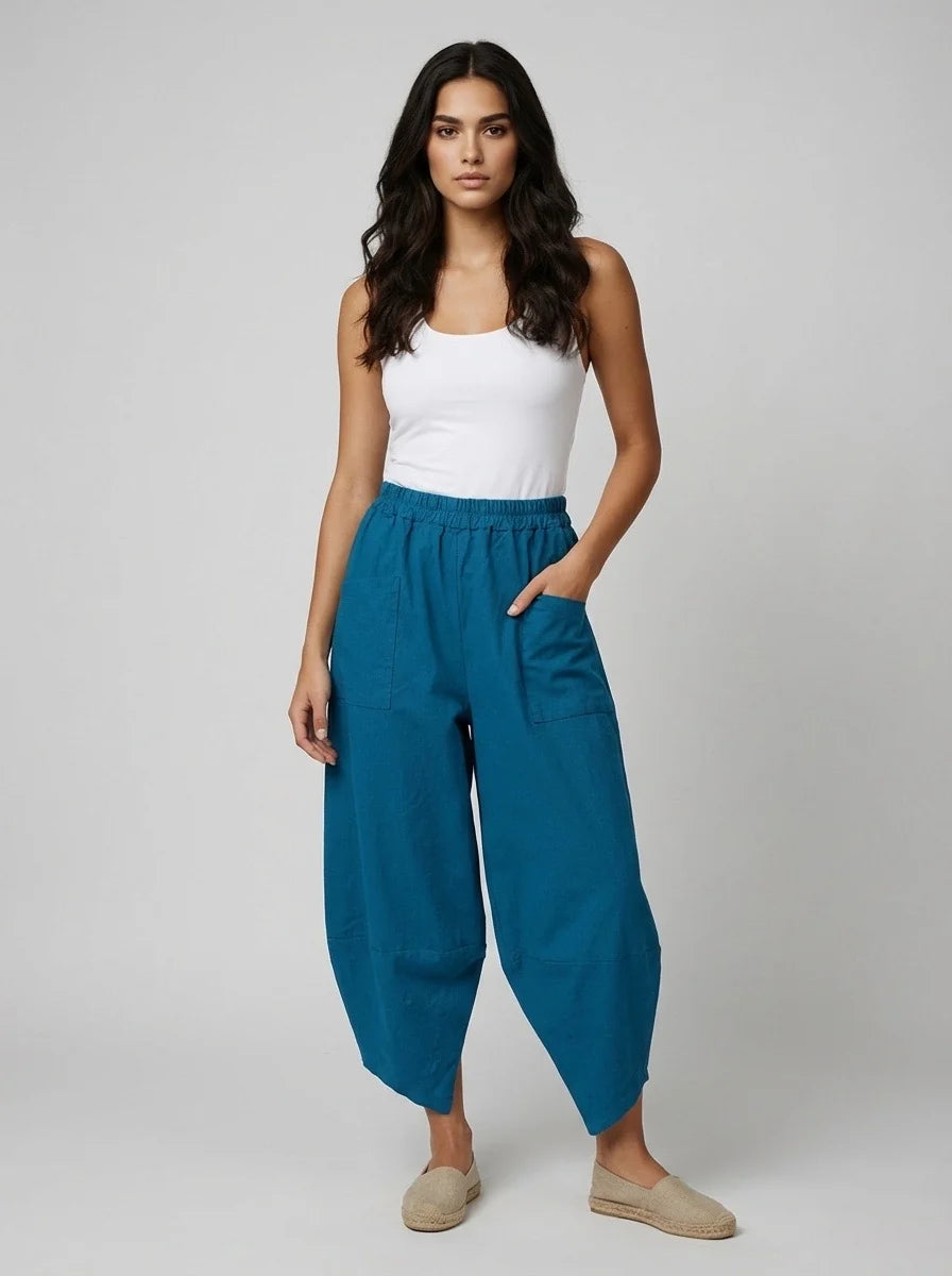 Easy Pull-On Cocoon Trousers