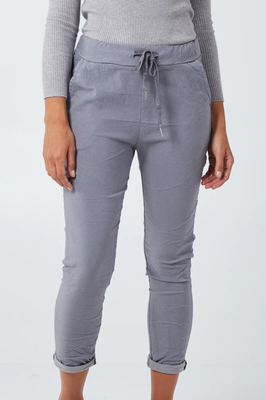 Magic Stretch Trousers - One Size grey 