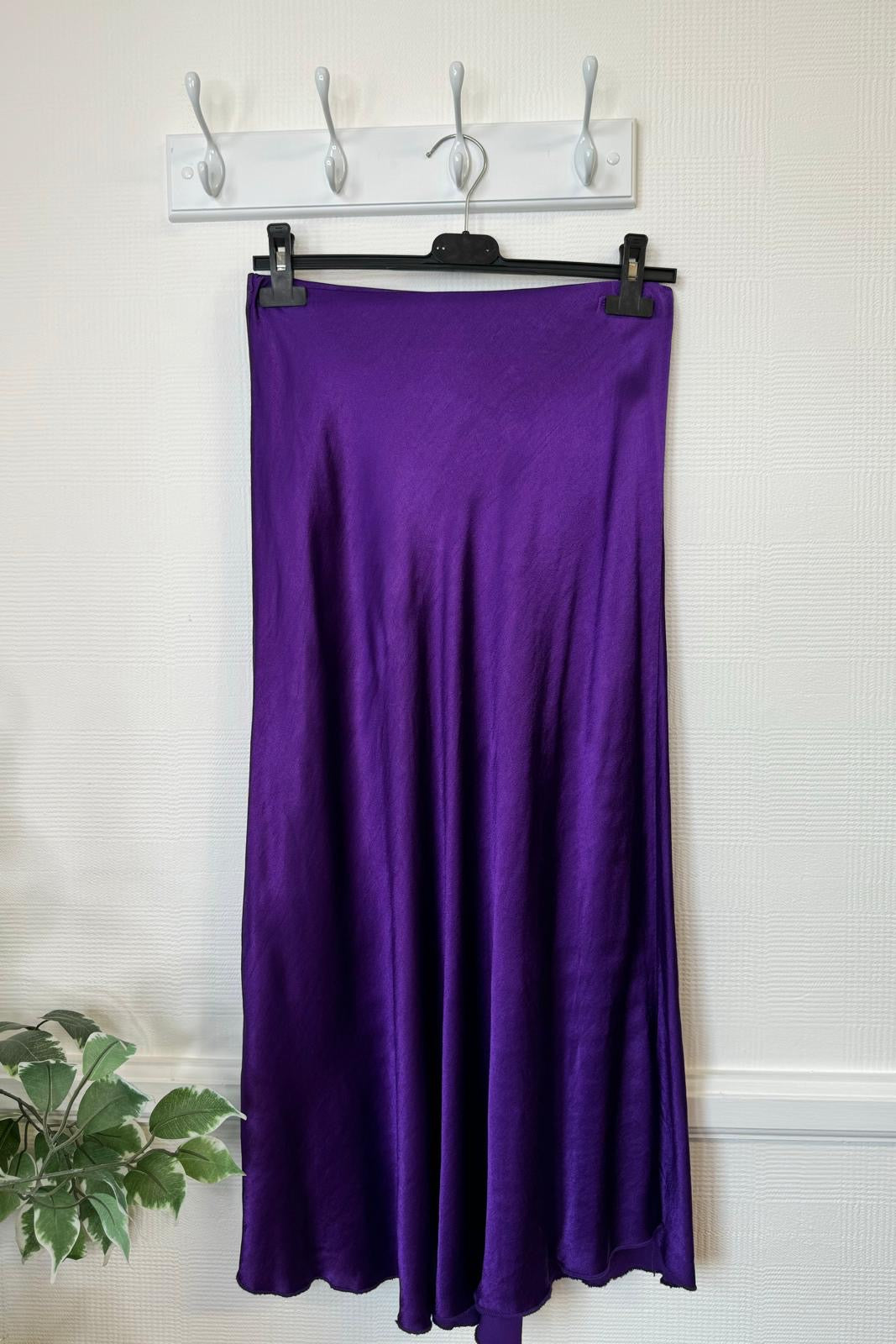 Fen Satin Slip Skirt