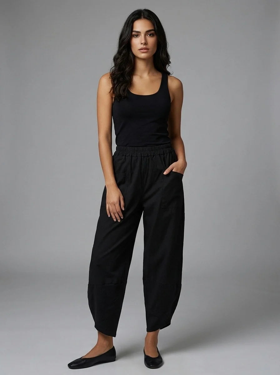 Easy Pull-On Cocoon Trousers
