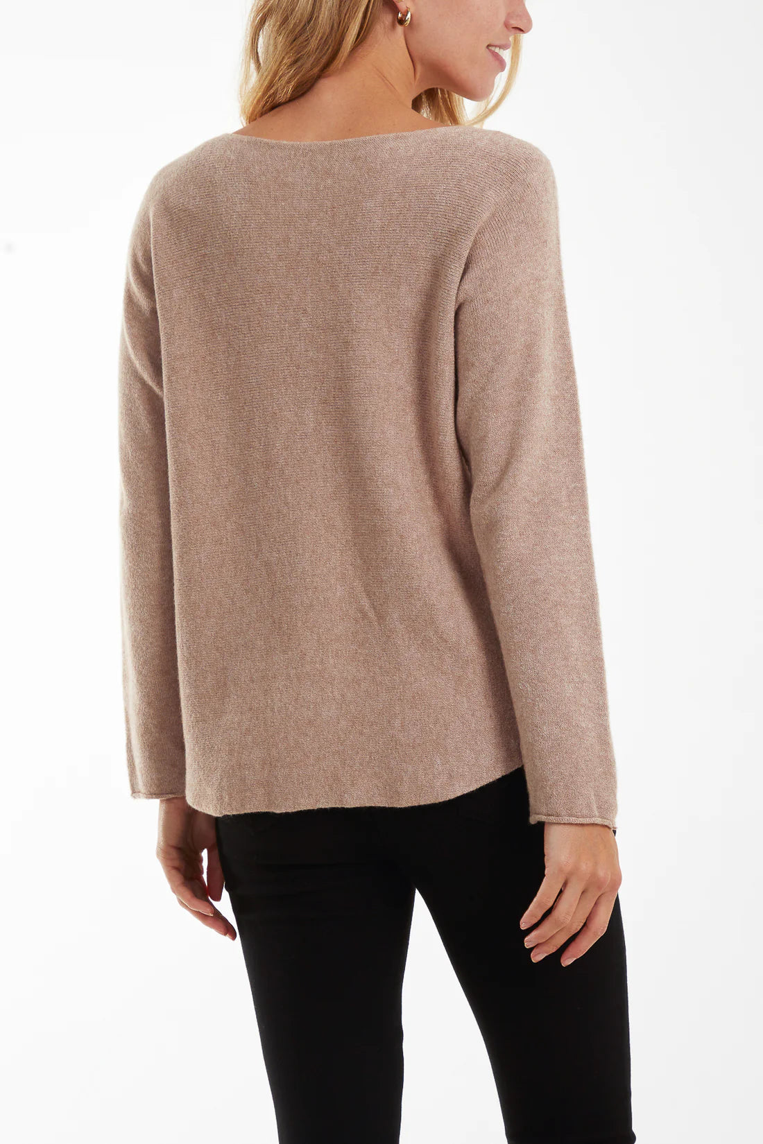 Tamarisk Core Collection Round Neck Long Sleeve Lightweight Knit Jumper