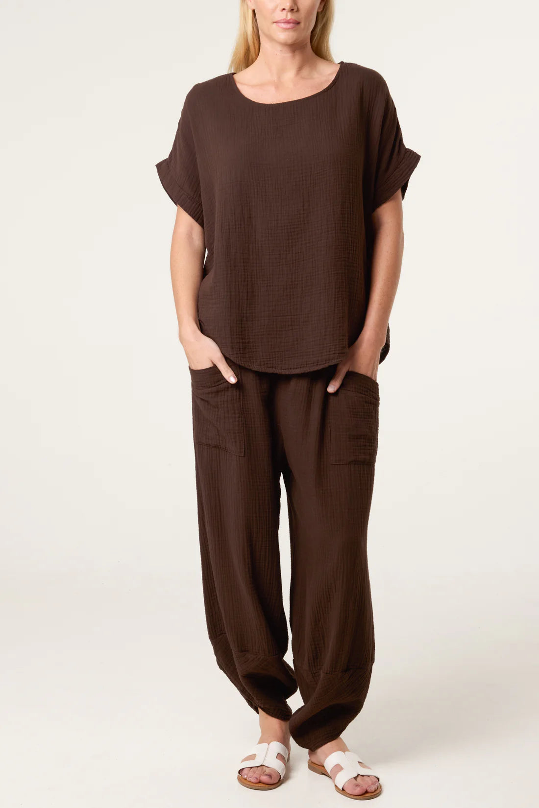Minnie Cotton Cheesecloth Co-Ord Set - 4 Colours