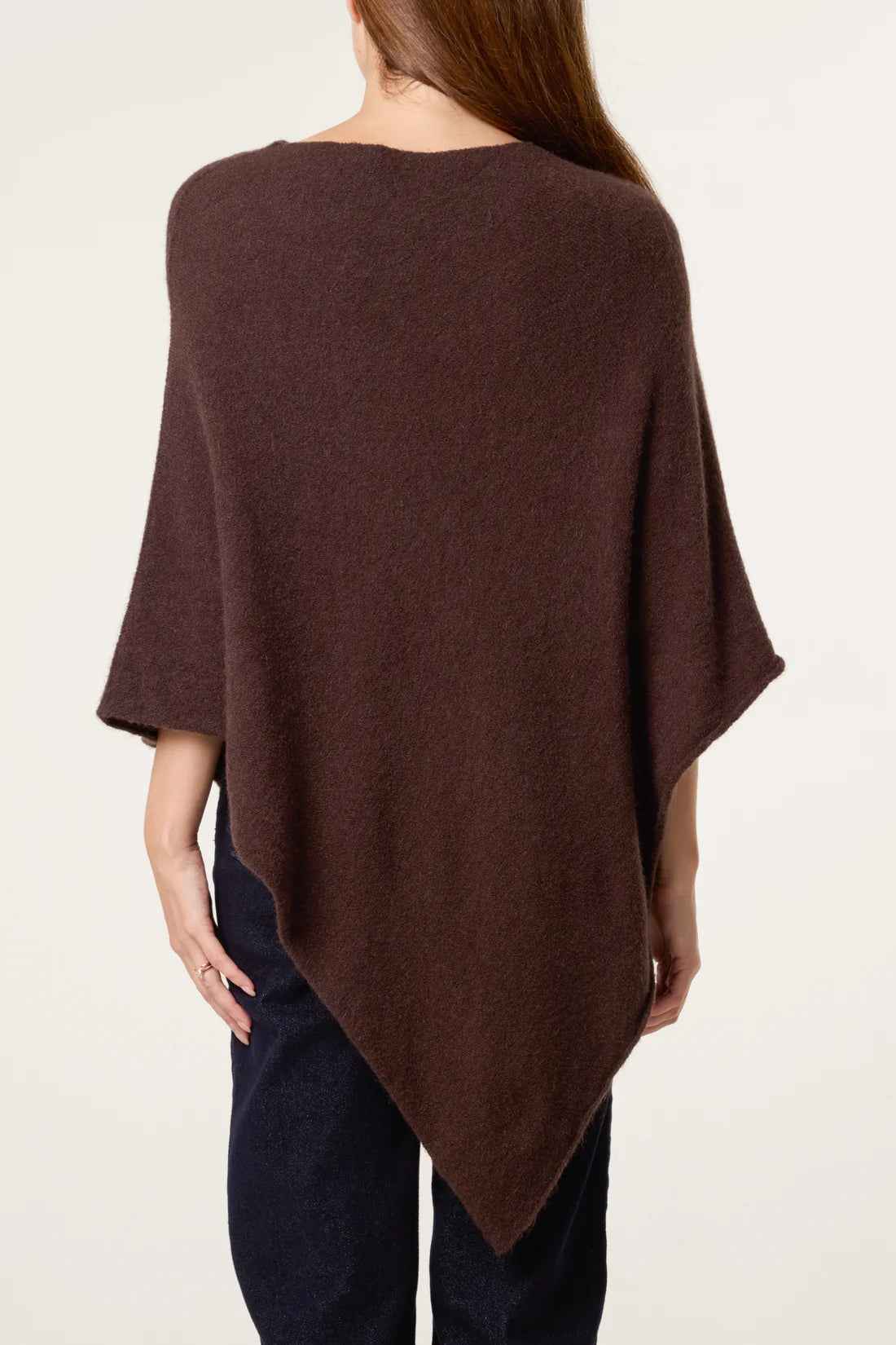 Juliet Asymmetric Hem Poncho