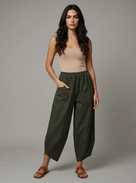 Easy Pull-On Cocoon Trousers