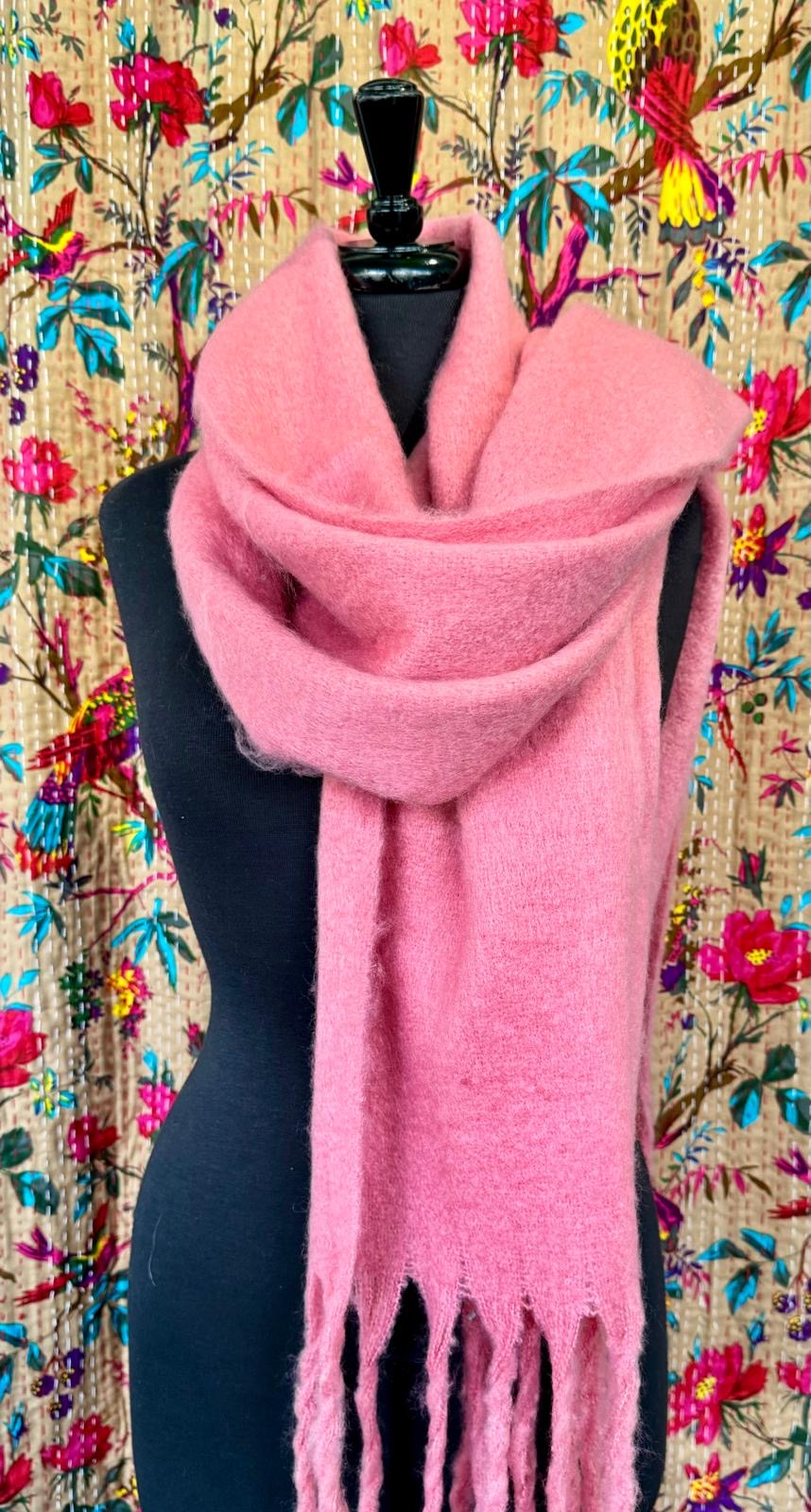 Cosy Plain Blanket Scarf - 9 Colours