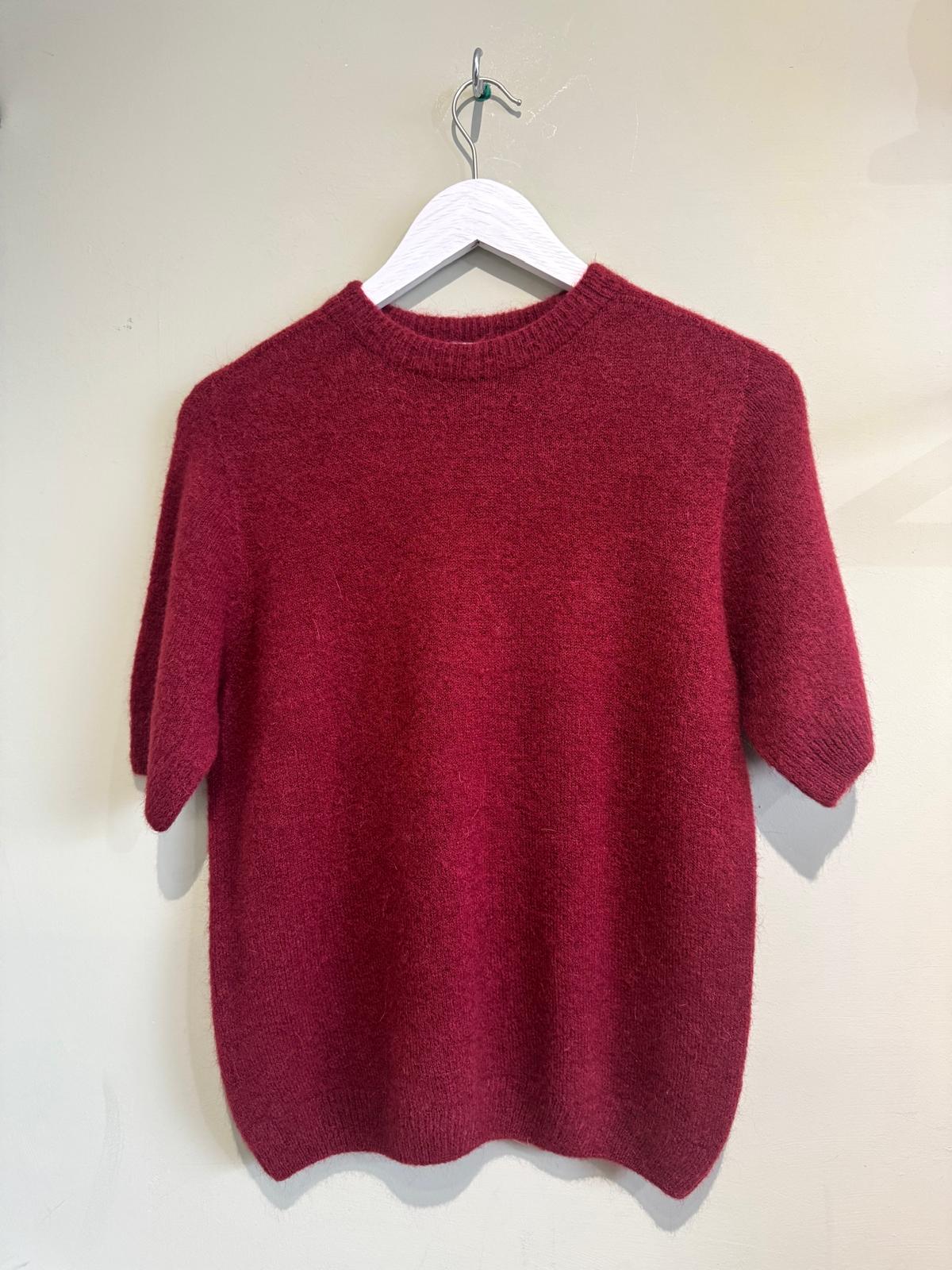 Bryony Alpaca Blend Short Sleeve Jumper - 7 Colours