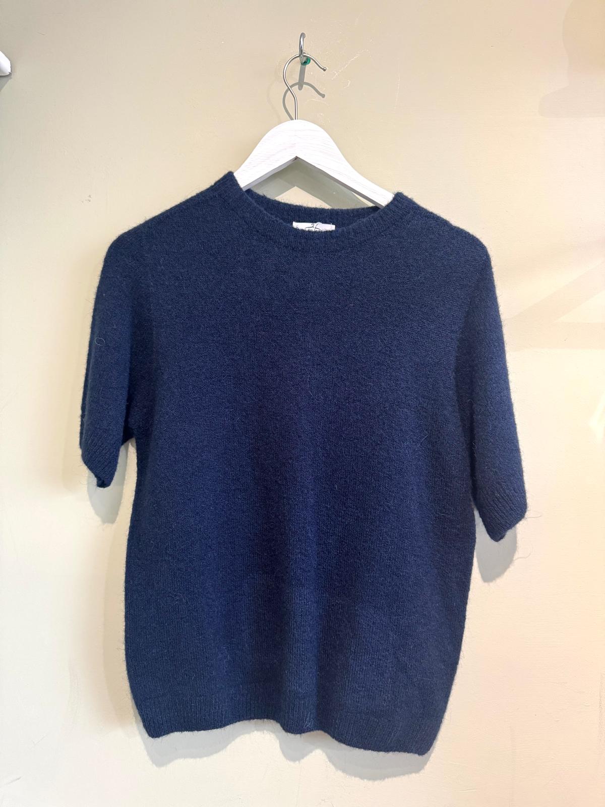 Bryony Alpaca Blend Short Sleeve Jumper - 7 Colours