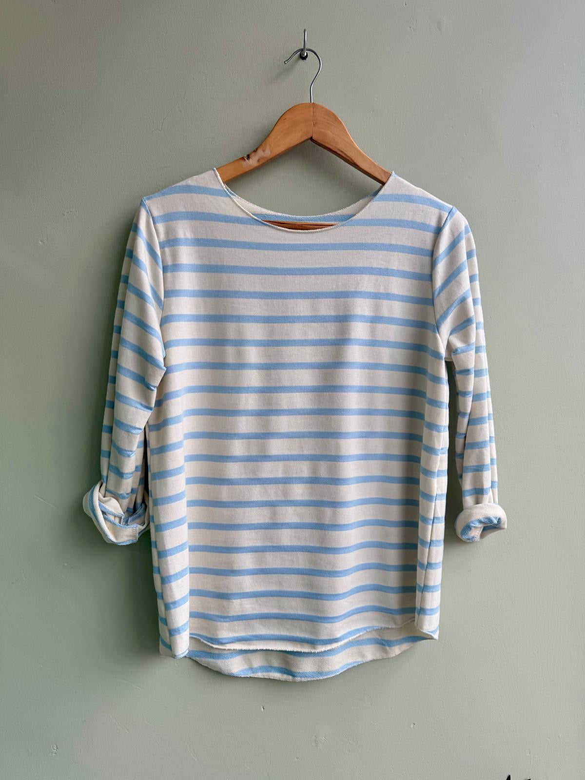 Lizzie Long Sleeve Breton Stripe T-Shirt - 5 Colours