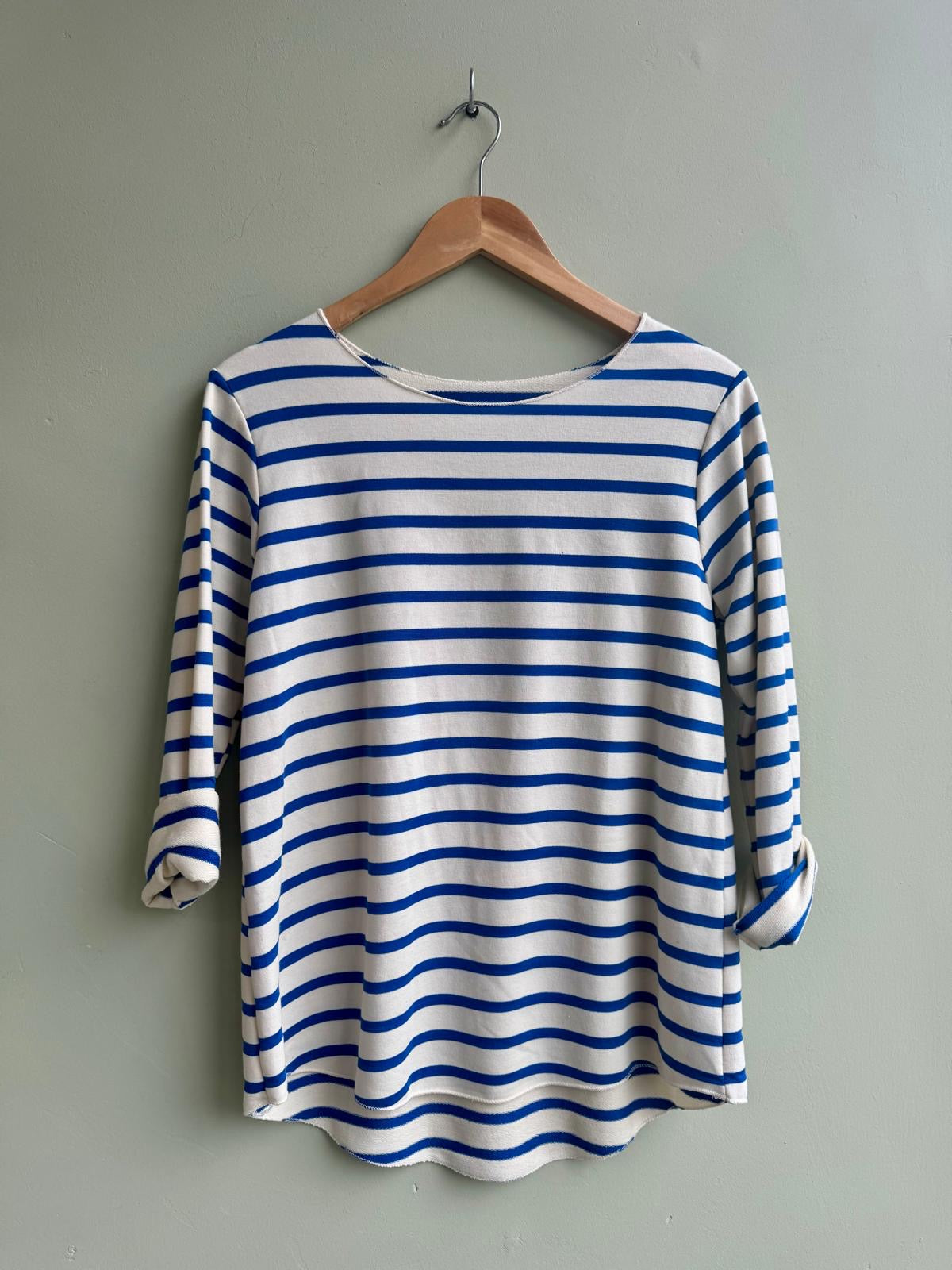 Lizzie Long Sleeve Breton Stripe T-Shirt - 5 Colours