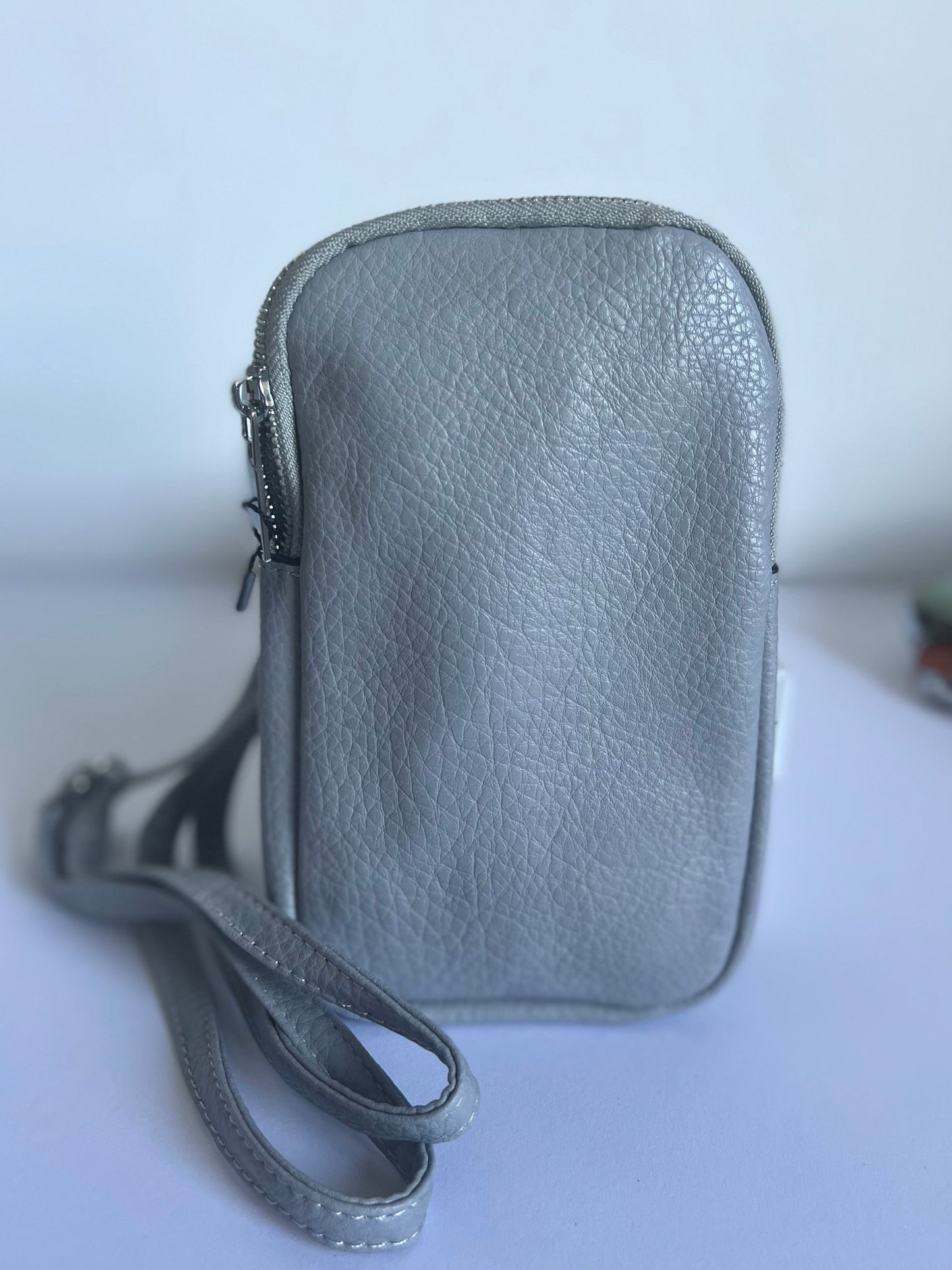 Faux Leather Phone Bag